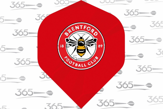BRENTFORD FOOTBALL CLUB RED DART FLIGHTS