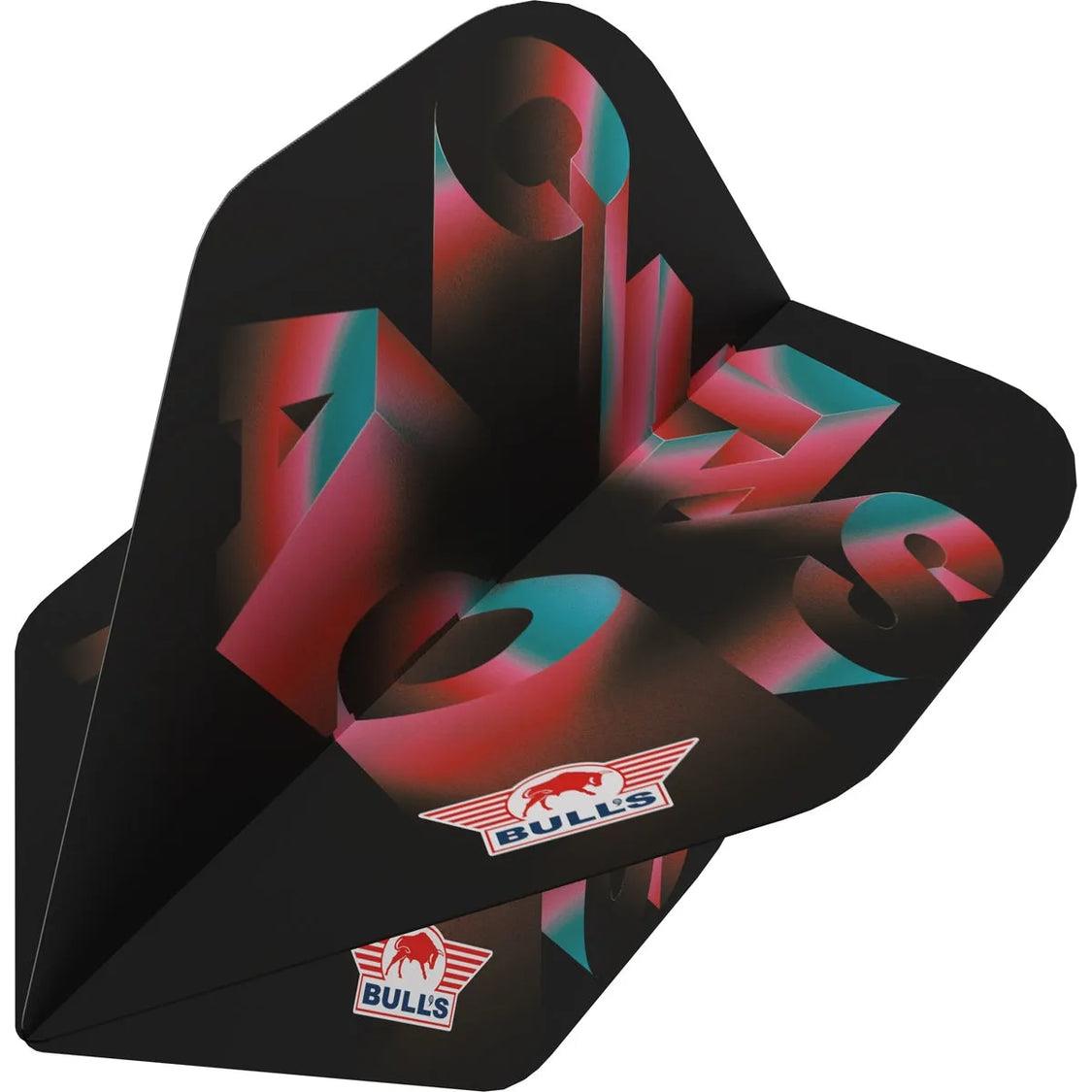 BULLS NL SERIES 100 CHAOS NO2 PINK DART FLIGHTS