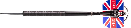 ERIC BRISTOW - STEEL TIP - COCKED FINGER - R1 - BLACK - 90% TUNGSTEN 24G LEGEND DARTS