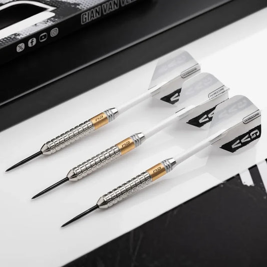 RED DRAGON GIAN VAN VEEN SE BRASS DARTS SET