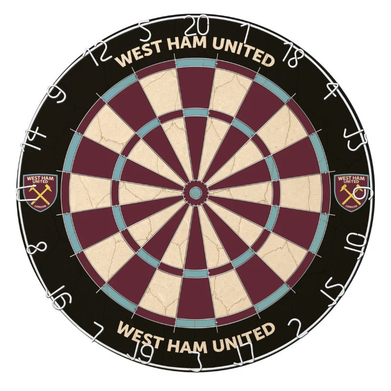 WEST HAM UNITED FOOTBALL CLUB DARTBOARD