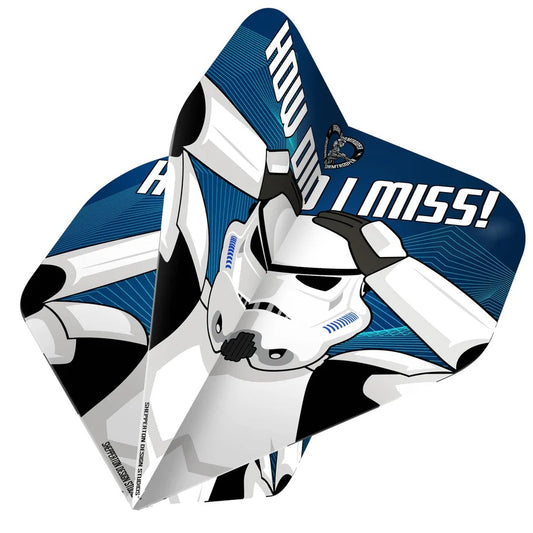 ORIGINAL STORMTROOPER DART FLIGHTS NO2 STANDARD SHAPE