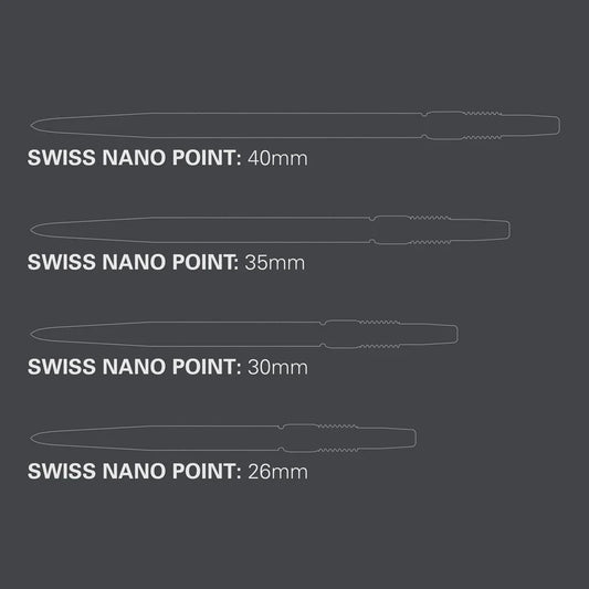 SWISS POINTS NANO REPLACEMENT DART POINTS BY TARGET