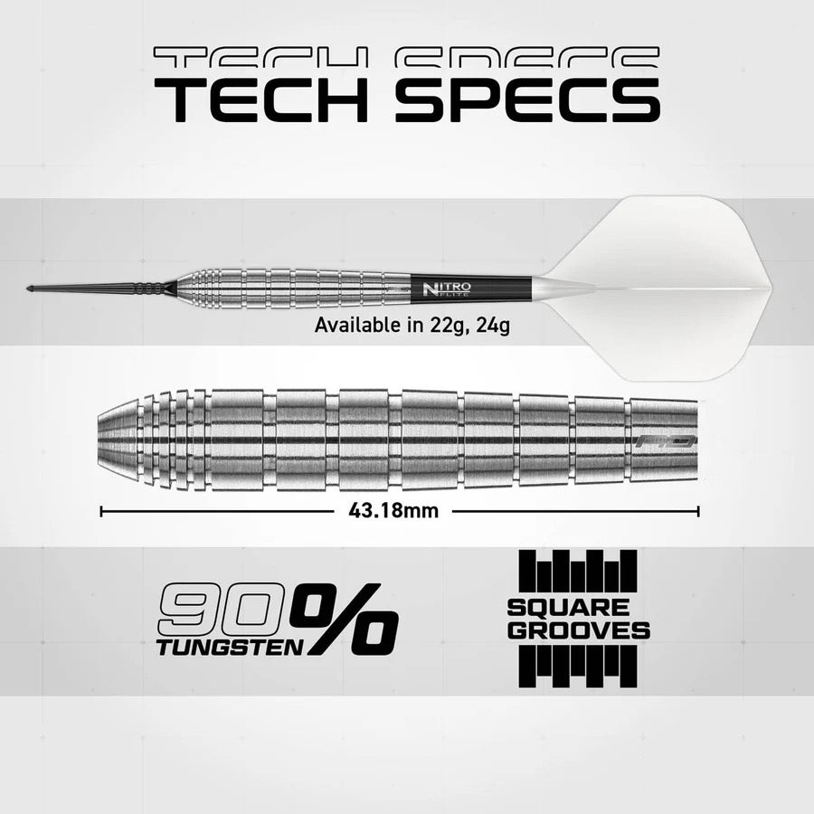 RED DRAGON LUKE HUMPHRIES TX1 PIONEER SWITCH POINT 90% TUNGSTEN STEEL TIP DARTS