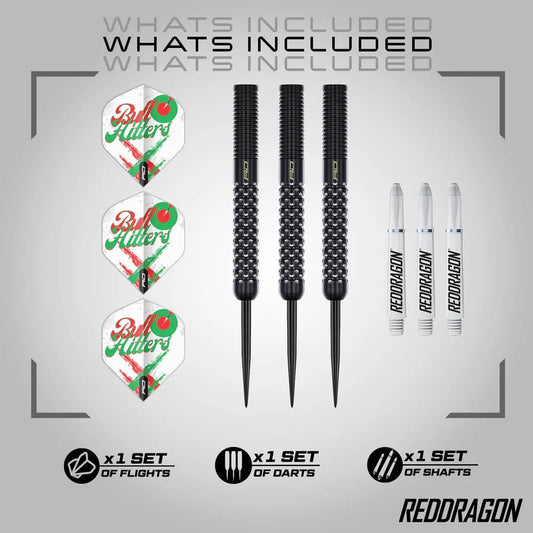 RED DRAGON BULLHITTERS 90% 23G TUNGSTEN STEEL TIP DARTS