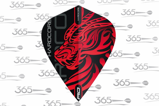 JONNY CLAYTON RED DRAGON HARDCORE RADICAL KITE WELSH DRAGON DART FLIGHTS