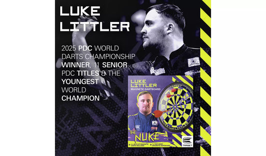 LUKE LITTLER MAGNETIC DARTBOARD SET BY TARGET