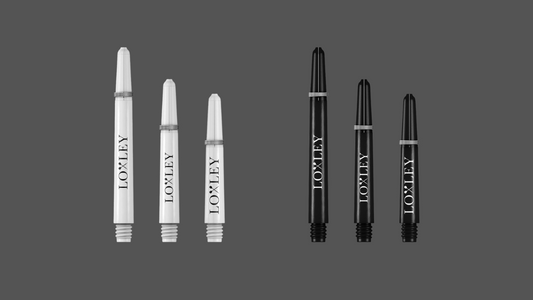 LOXLEY DARTS SHORT DART STEMS SHAFTS 34MM IN ORIGINAL PACKAGING