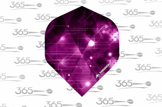 MISSION ASTRAL PINK SPACE THEME DART FLIGHTS