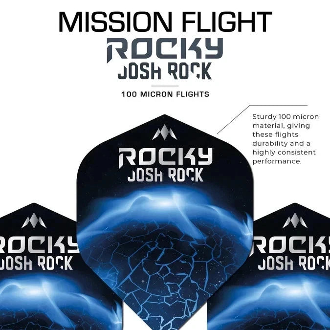 MISSION JOSH ROCK ROCKY DART FLIGHTS NO 2 STANDARD