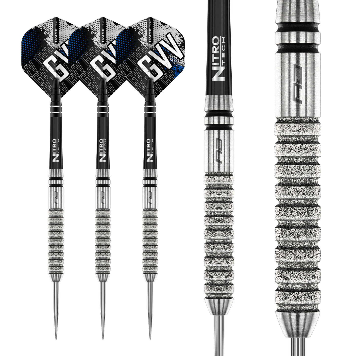 GIAN VAN VEEN TOUR EDITION RED DRAGON 22G PROFESSIONAL DARTS 90% TUNGSTEN