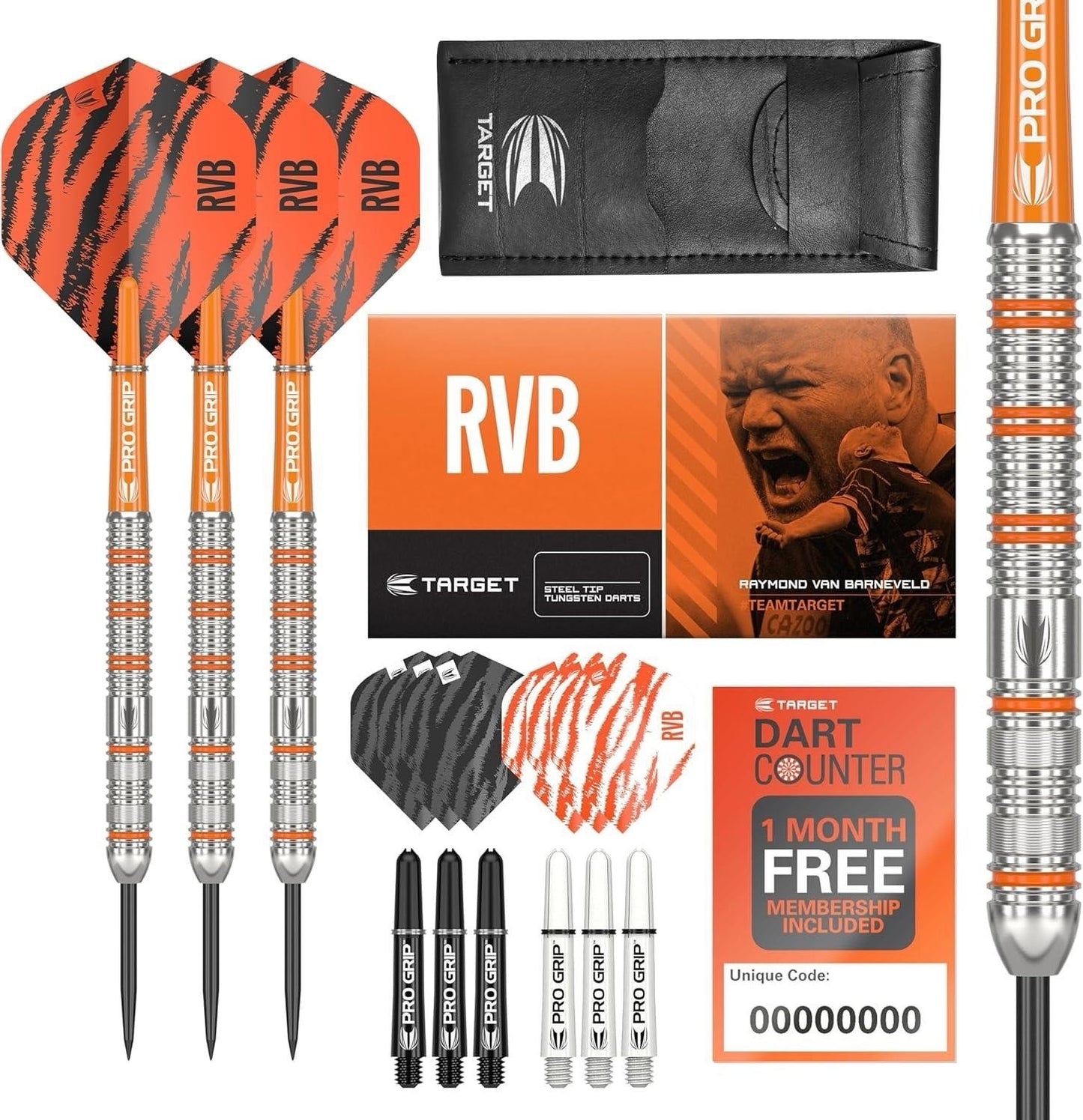 TARGET RAYMOND VAN BARNEVELD 24G TUNGSTEN DARTS SET