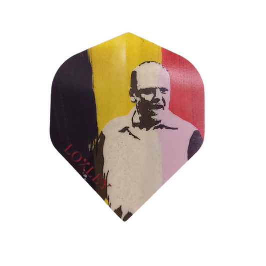 LOXLEY RONNY HUYBRECHTS BELGIUM STANDARD SHAPED STYLISH DART FLIGHTS