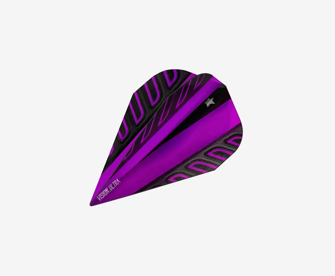 TARGET VOLTAGE VISION ULTRA PURPLE VAPOR DART FLIGHTS