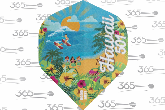 WAYNE MARDLE HAWAII 501 LEGEND DART FLIGHTS