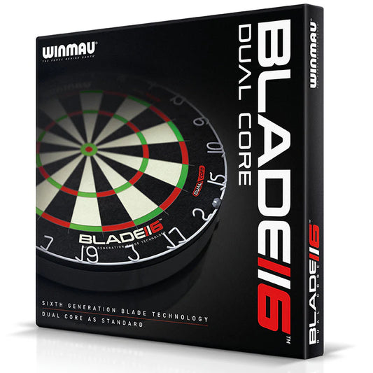 Winmau Blade 6 Dual Core Professional Bristle Dartboard - CLICK AND COLLECT