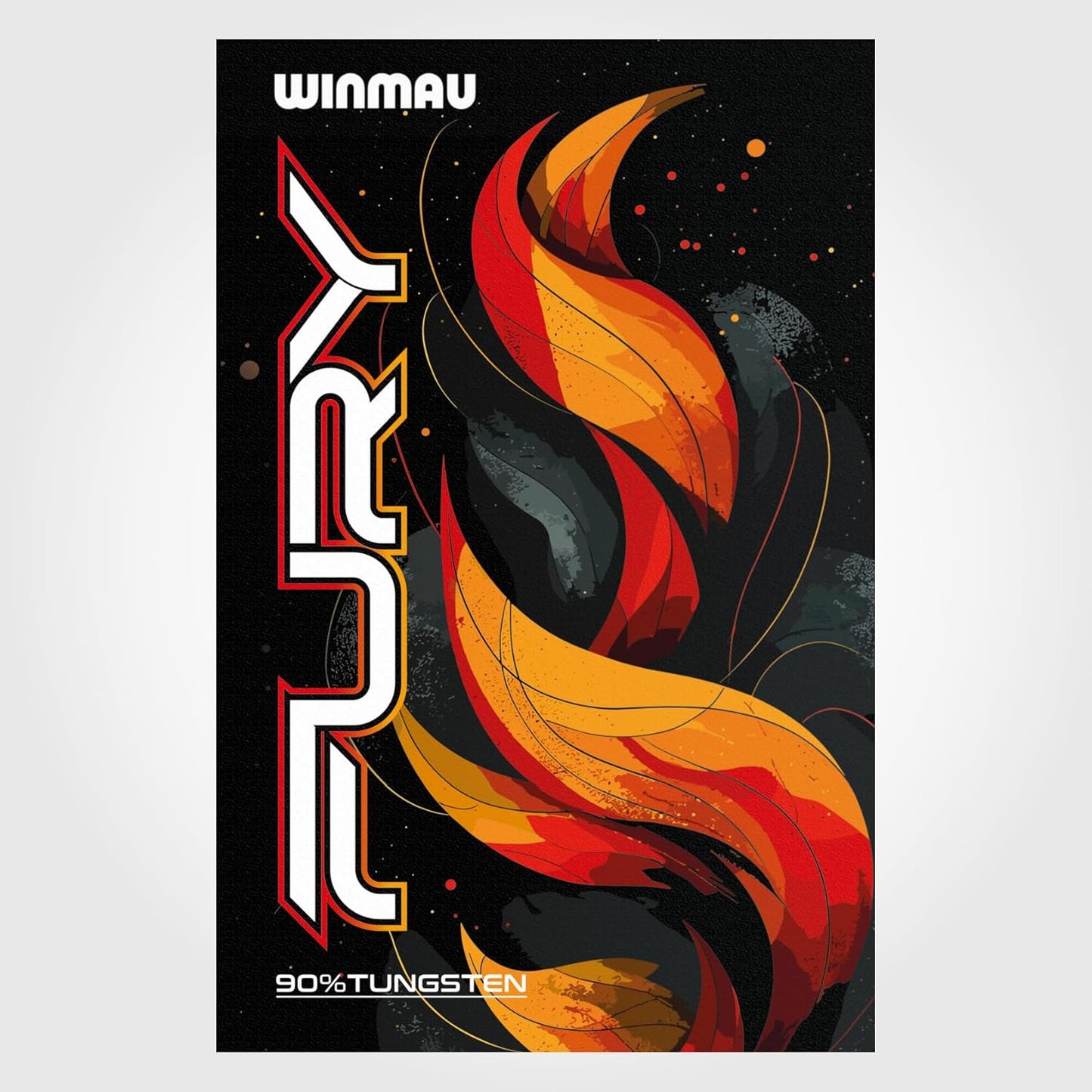 WINMAU FURY 90% TUNGSTEN DARTS 26G