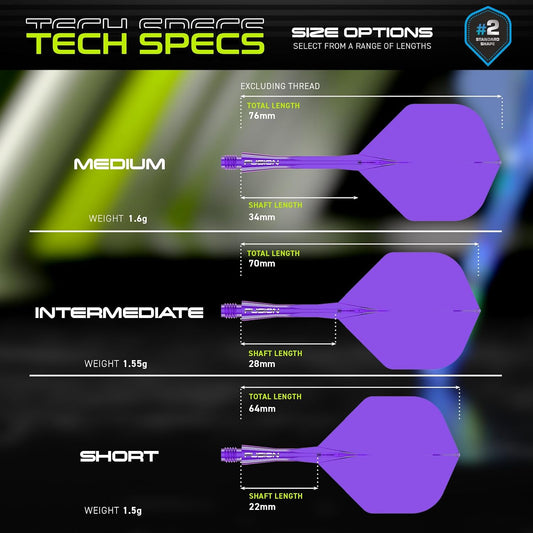 WINMAU FUSION INTEGRATED FLIGHT AND SHAFT SYSTEM
