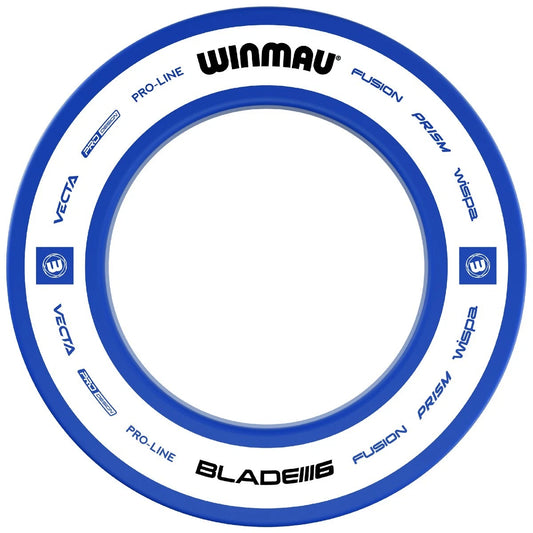WINMAU PRO-LINE 2.0 PRINTED DARTBOARD SURROUND - BLUE