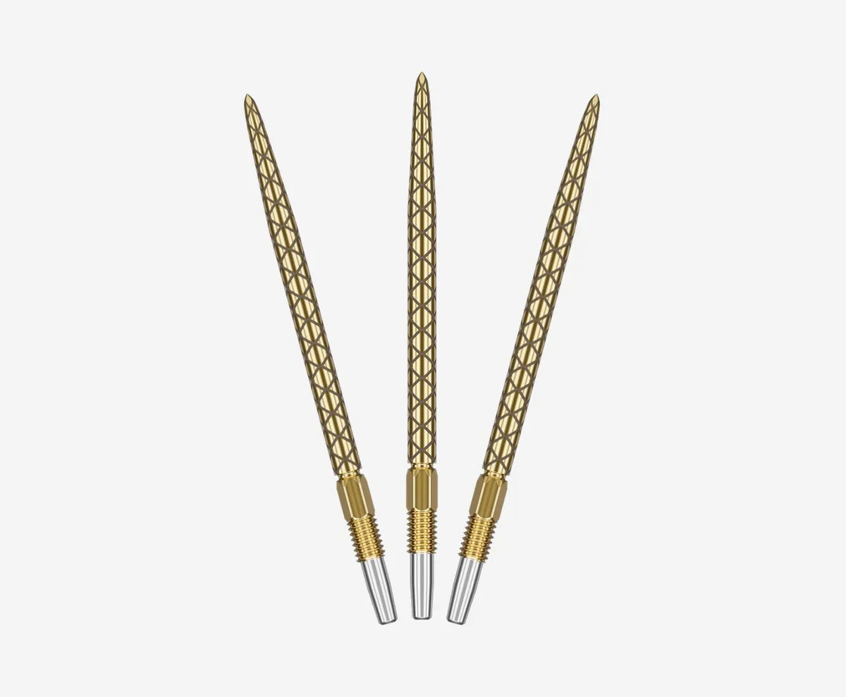 TARGET SWISS POINTS DIAMOND PRO DART POINTS - BLACK - GOLD - SILVER - 26/30/35/40MM