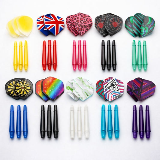 60 Piece Darts Accessories Bundle