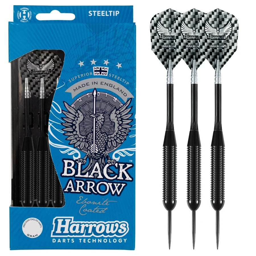 HARROWS BLACK ARROW 26G PREMIUM BRASS DARTS