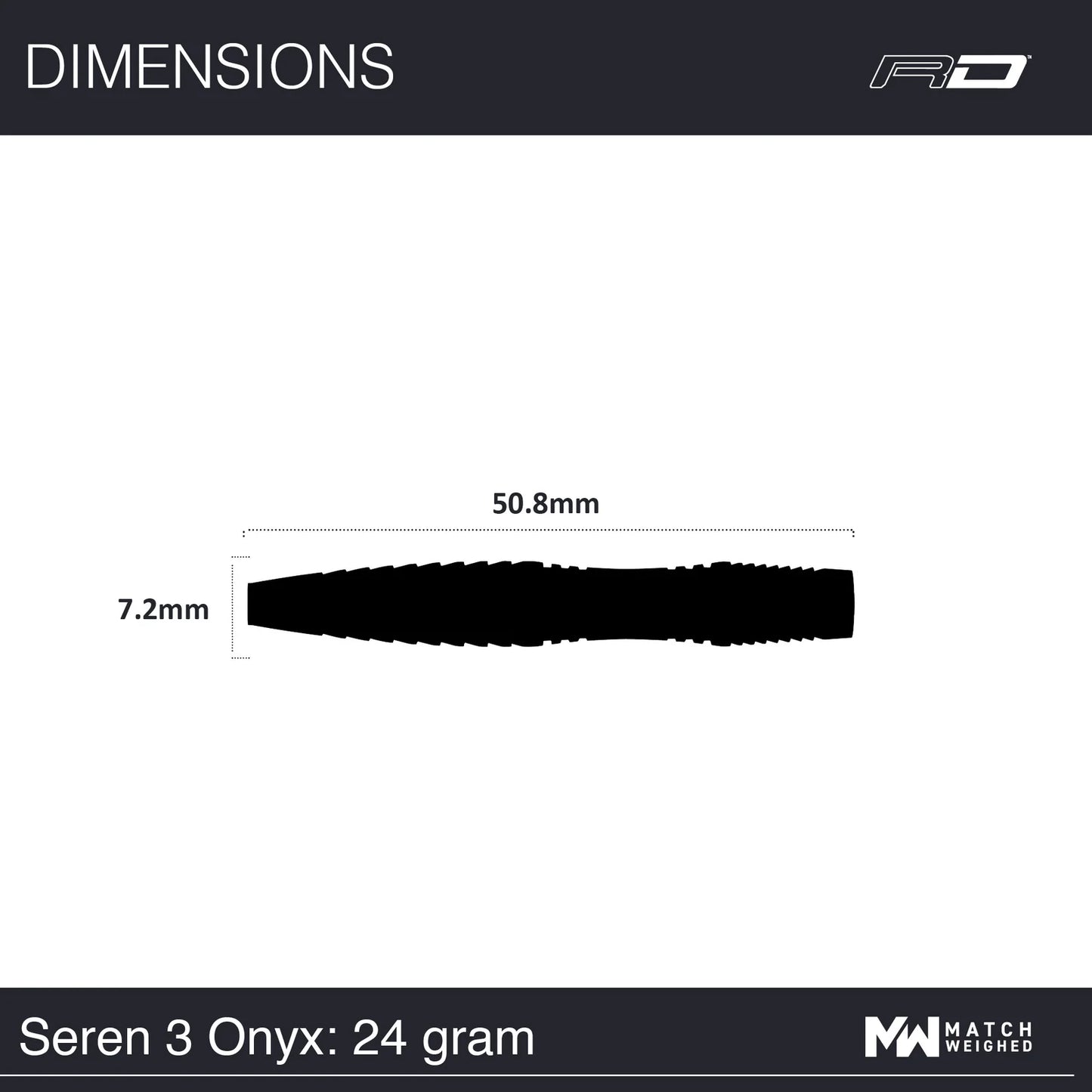 RED DRAGON SEREN ONYX 24G 90% TUNGSTEN DARTS
