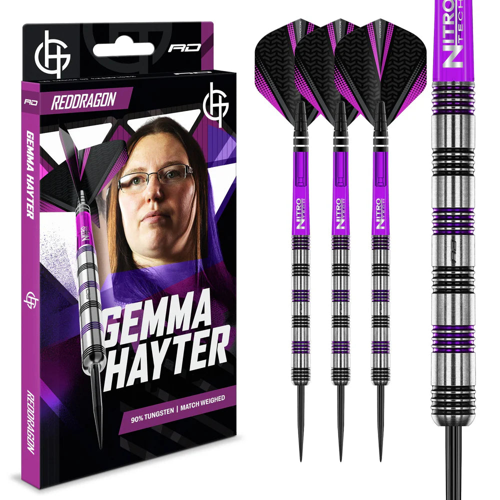 GEMMA HAYTER RED DRAGON 22G 90% TUNGSTEN DARTS