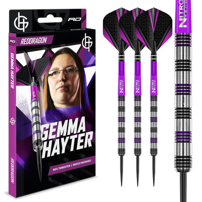 GEMMA HAYTER RED DRAGON 22G 90% TUNGSTEN PROFESSIONAL DARTS