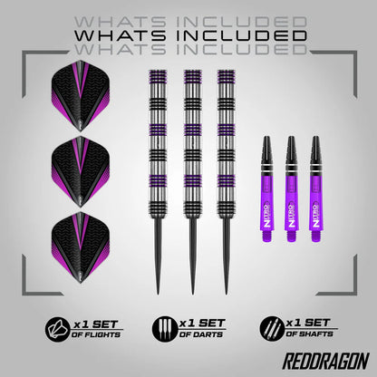 GEMMA HAYTER RED DRAGON 22G 90% TUNGSTEN PROFESSIONAL DARTS