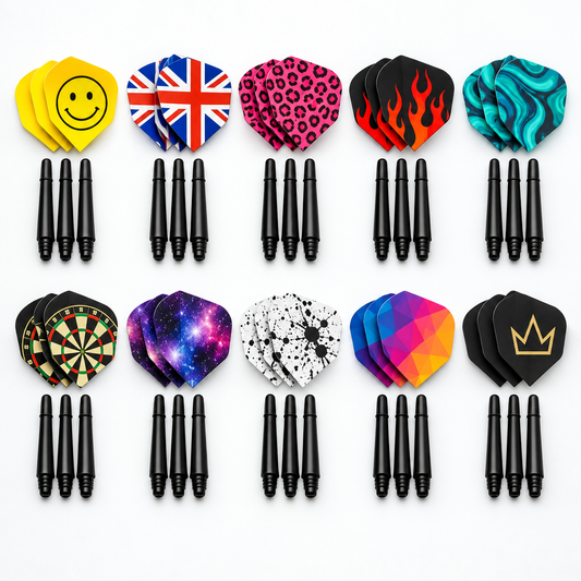 60 Piece Darts Accessories Bundle
