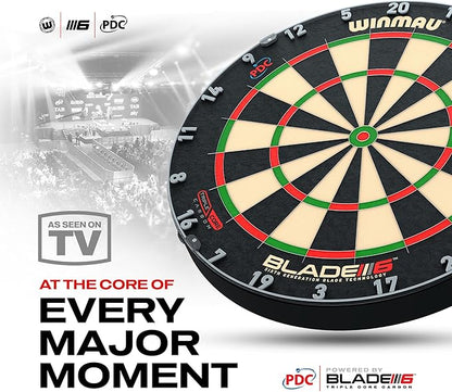 WINMAU DARTS BLADE 6 TRIPLE CORE DARTBOARD