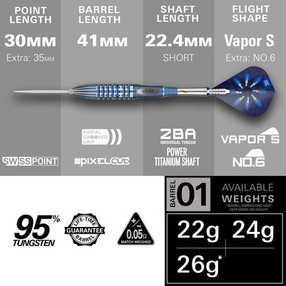 TARGET PHIL TAYLOR THE POWER Gx2 26G DARTS