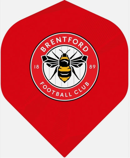 BRENTFORD FOOTBALL CLUB RED DART FLIGHTS