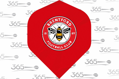 BRENTFORD FOOTBALL CLUB RED DART FLIGHTS