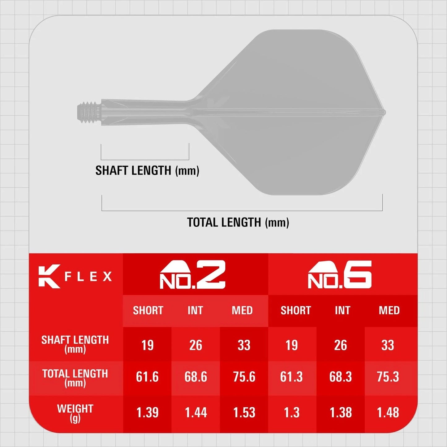 TARGET K FLEX STEPHEN BUNTING THE BULLET NO2 SHAPE