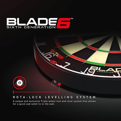 WINMAU BLADE 6 DARTBOARD - CLICK AND COLLECT