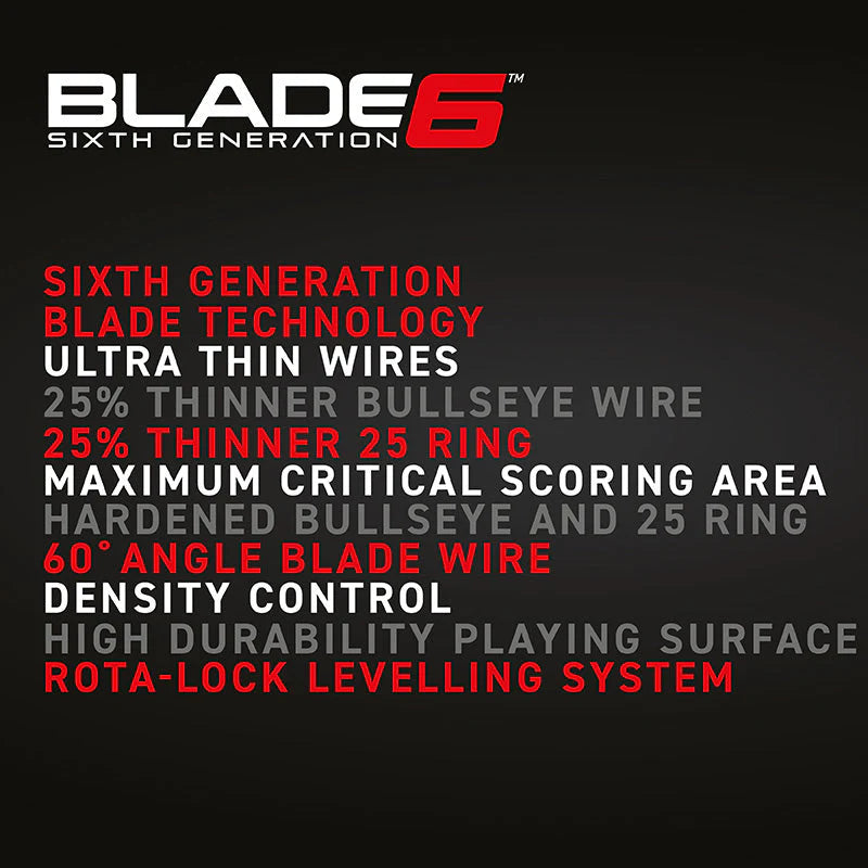 WINMAU BLADE 6 DARTBOARD - CLICK AND COLLECT