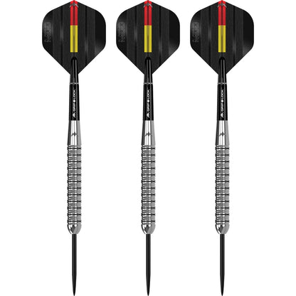 MISSION MIKE DE DECKER DARTS STEEL TIP - BRASS - TUNGSTEN LOOK - 20G