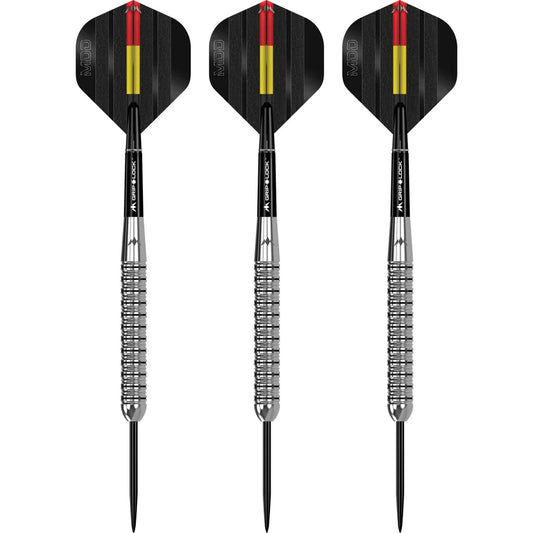 MISSION MIKE DE DECKER DARTS STEEL TIP - BRASS - TUNGSTEN LOOK - 20G