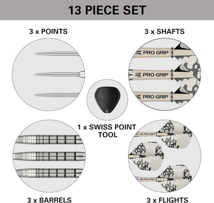 TARGET EXO 02 SWISS POINT 90% TUNGSTEN DARTS