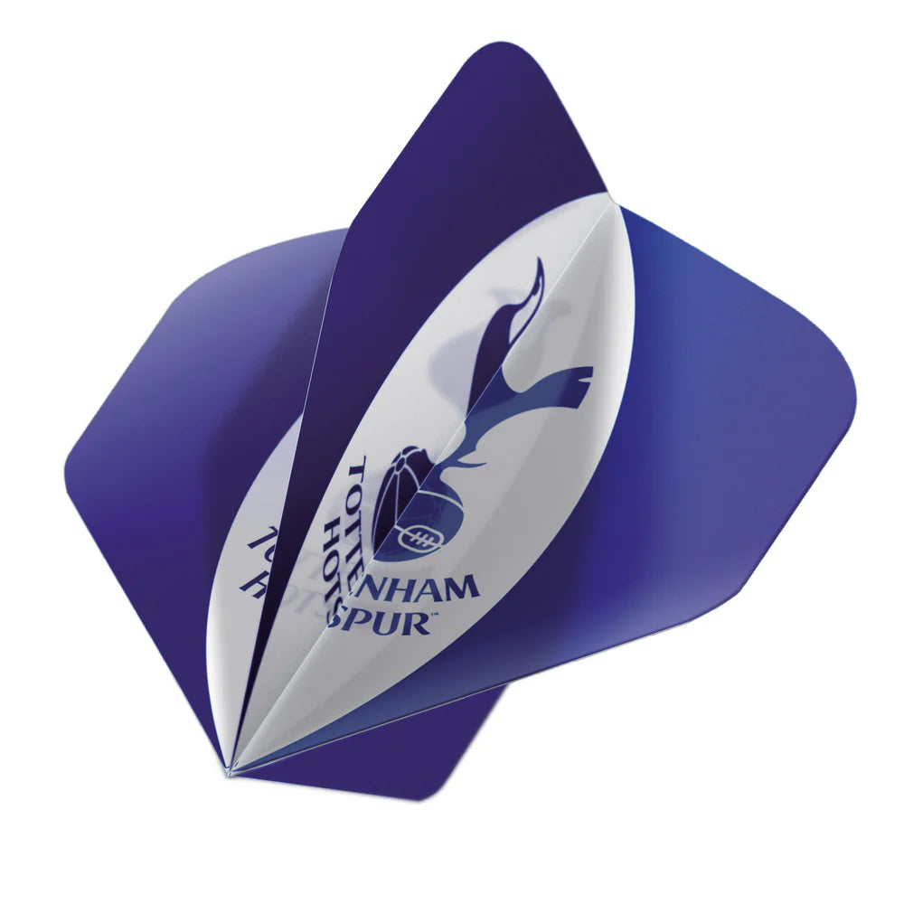RED DRAGON TOTTENHAM HOTSPUR FOOTBALL CLUB BLUE AND WHITE DART FLIGHTS
