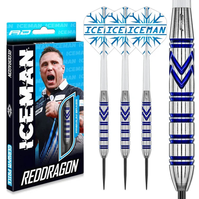 RED DRAGON GERWYN PRICE SE BRASS DARTS SET