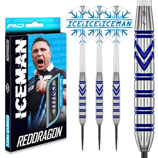 RED DRAGON GERWYN PRICE SE BRASS DARTS SET