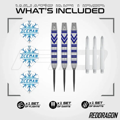 RED DRAGON GERWYN PRICE SE BRASS DARTS SET