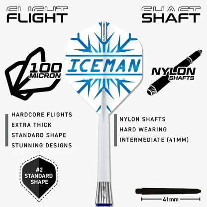 RED DRAGON GERWYN PRICE SE BRASS DARTS SET