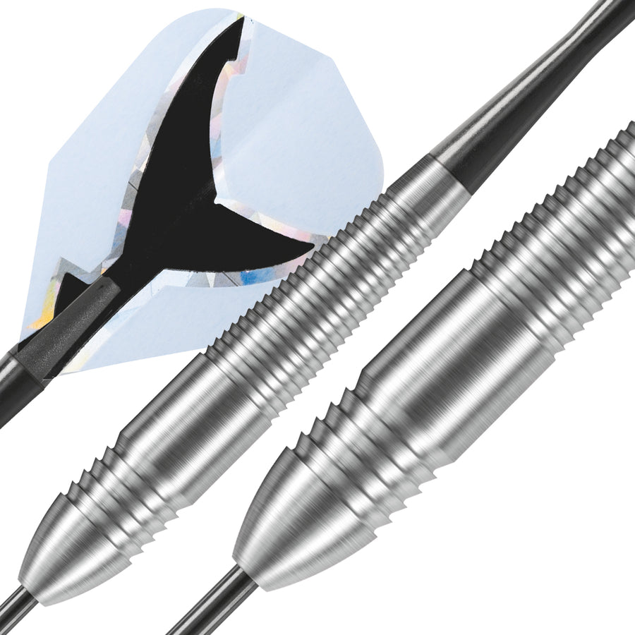 HARROWS SILVER SHARK TUNGSTEN LOOK DARTS