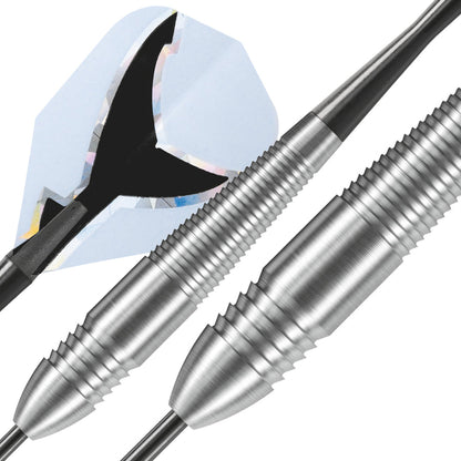 HARROWS SILVER SHARK TUNGSTEN LOOK DARTS