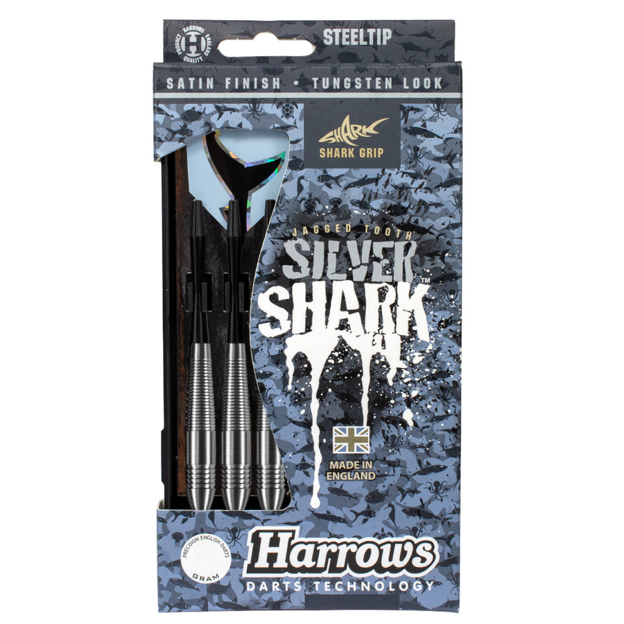 HARROWS SILVER SHARK TUNGSTEN LOOK DARTS