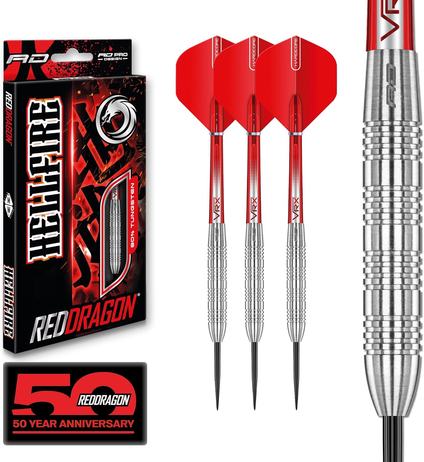 RED DRAGON HELLFIRE TUNGSTEN DARTS 26G